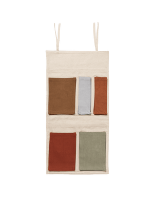 ferm LIVING Canvas Travel Pockets – Multi