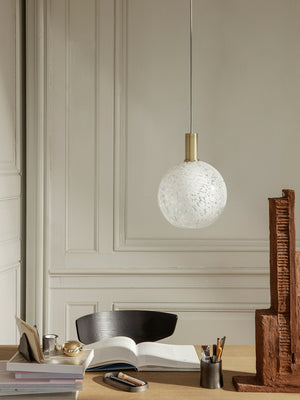 ferm LIVING Casca Shade Sphere – Milk