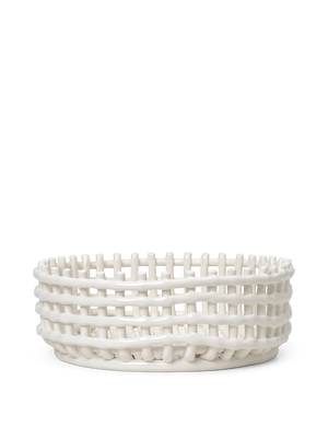ferm LIVING Ceramic Centrepiece – Off-White