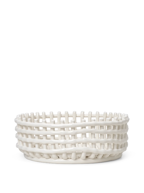 ferm LIVING Ceramic Centrepiece – Off-White