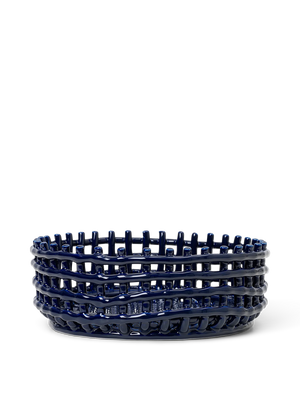 ferm LIVING Ceramic Centrepiece – Blue