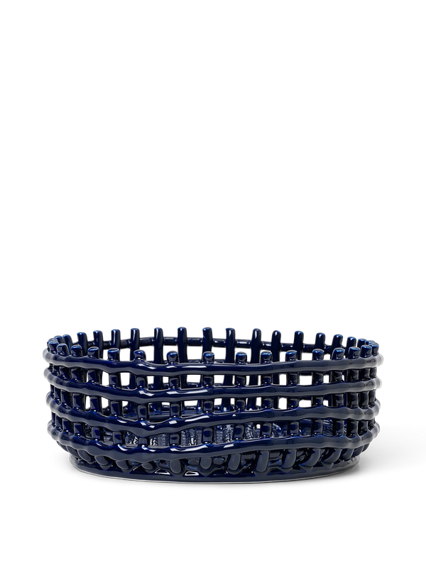 ferm LIVING Ceramic Centrepiece – Blue