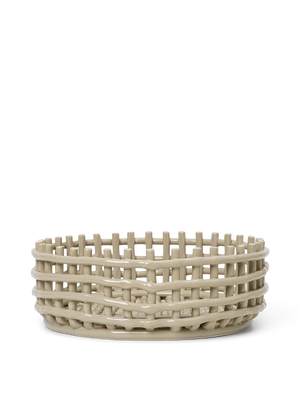 ferm LIVING Ceramic Centrepiece – Cashmere