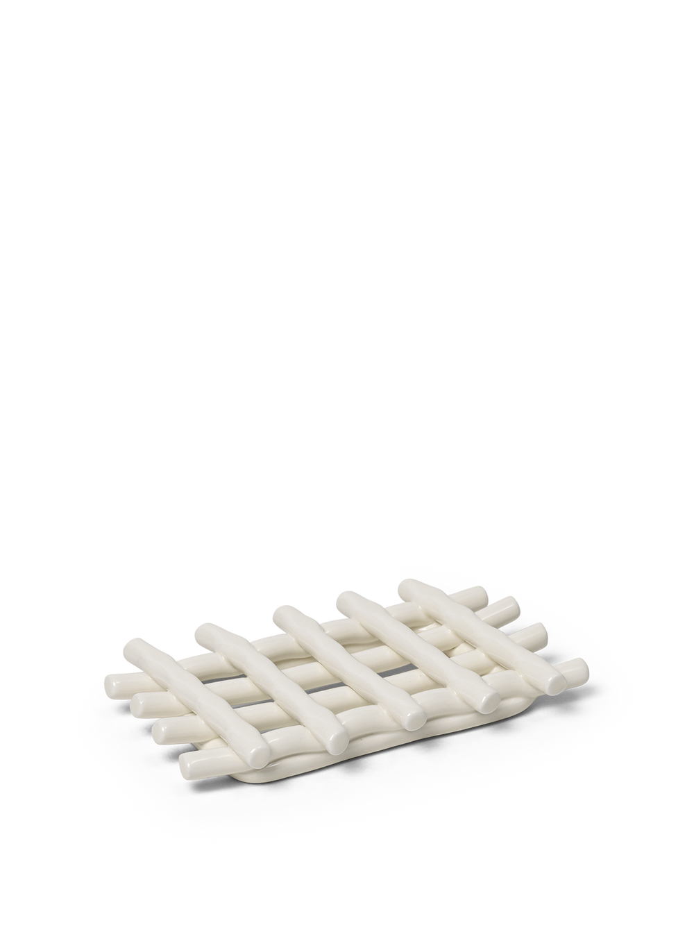 ferm LIVING Ceramic Soap Tray – Off-white