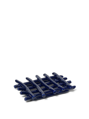 ferm LIVING Ceramic Soap Tray – Blue