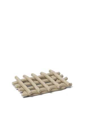 ferm LIVING Ceramic Soap Tray – Cashmere