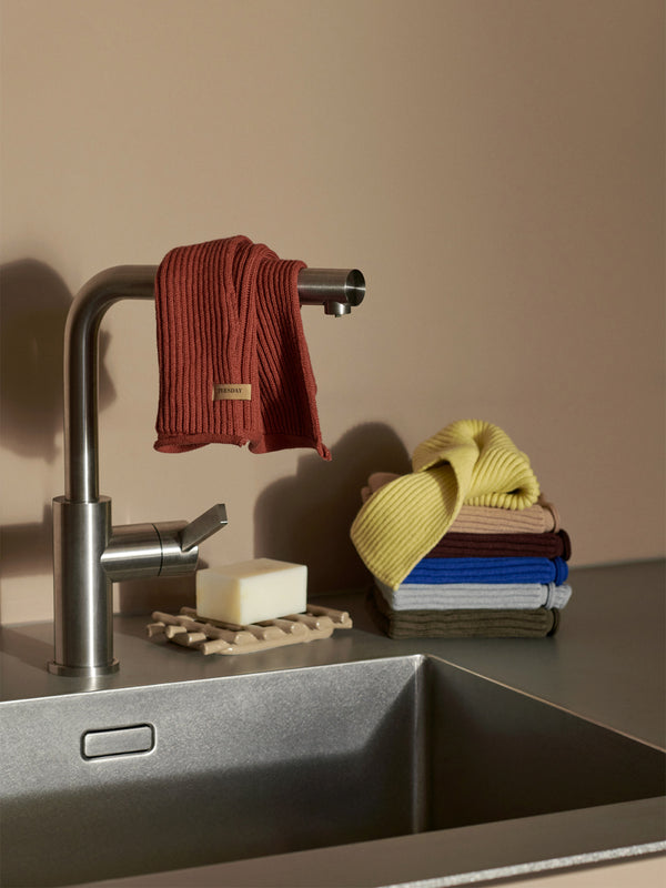 ferm LIVING Ceramic Soap Tray – Cashmere