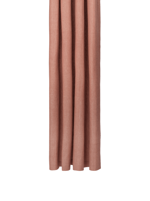ferm LIVING Chambray Shower Curtain – Brown Clay
