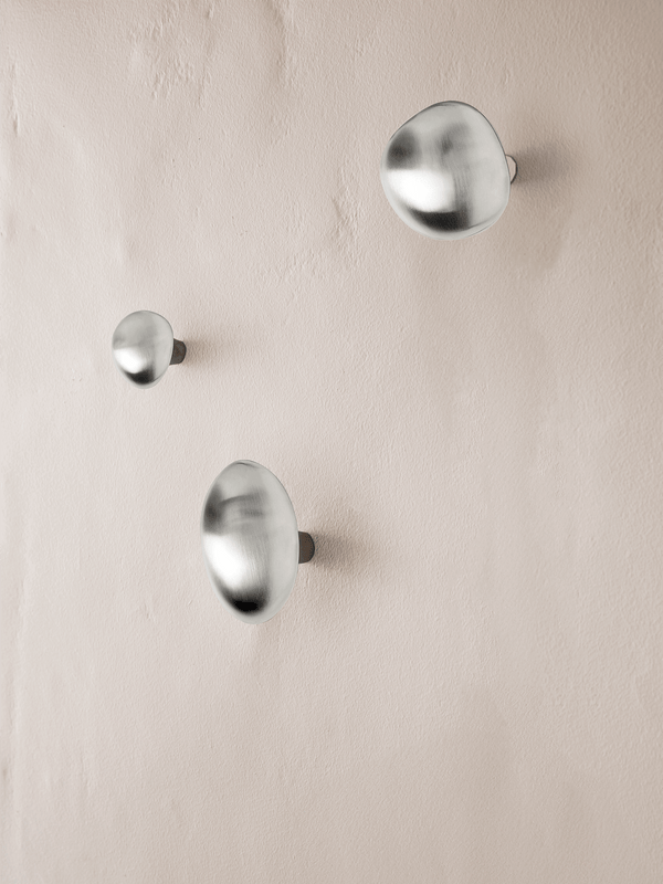 ferm LIVING Chanterelle Hook – Brushed Stainless Steel