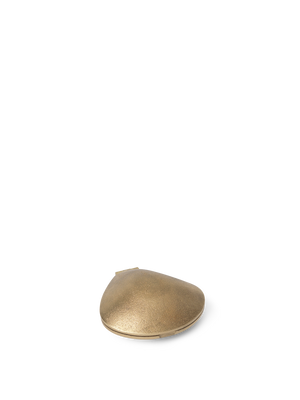 ferm LIVING Clam Candle Holder – Brass