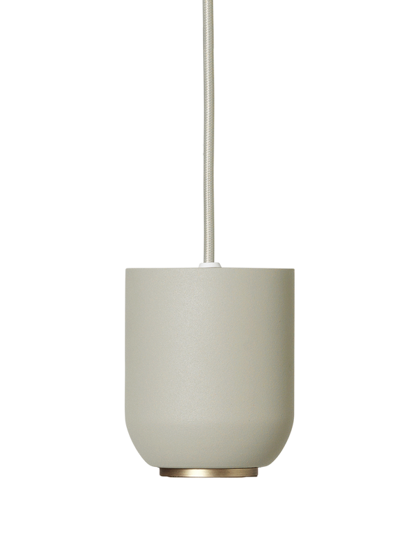 ferm LIVING Collect Pendant Bell – Light Grey
