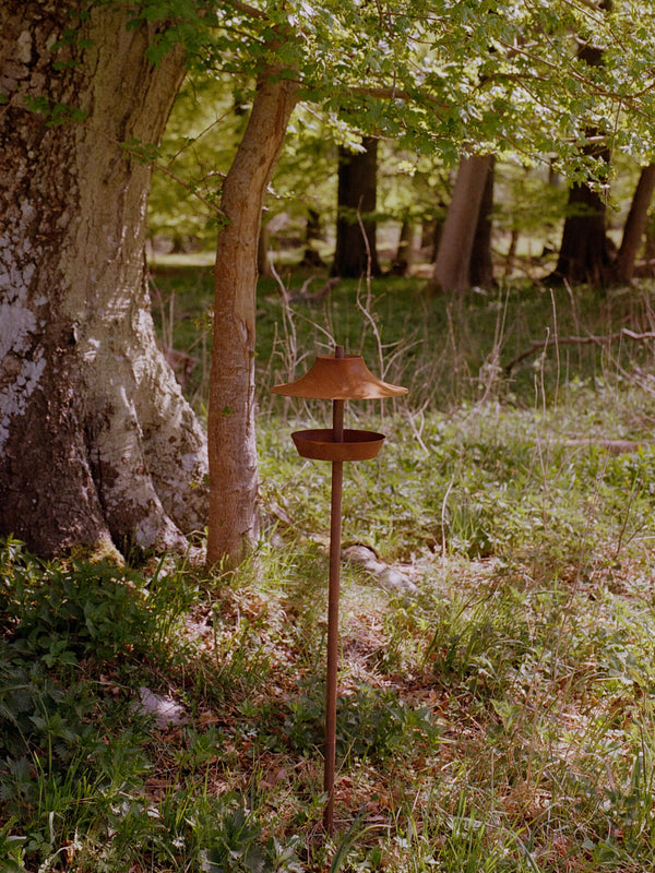 ferm LIVING Cortivo Bird Feeder – Rust