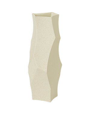 ferm LIVING Cueva Vase H37 cm – Off-White