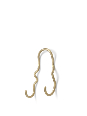 ferm LIVING Curvature Double Hook – Brass
