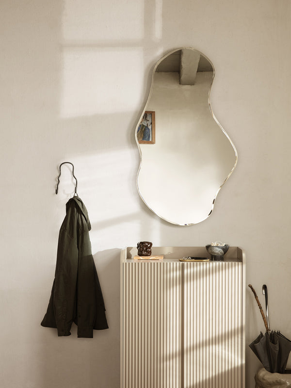 ferm LIVING Curvature Double Hook – Black Brass