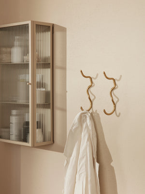 ferm LIVING Curvature Hook – Brass