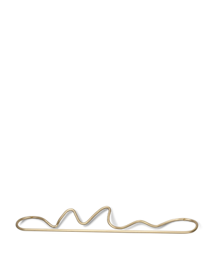 ferm LIVING Curvature Towel Hanger – Brass