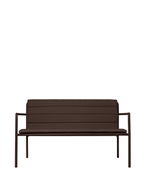 ferm LIVING Dapple Cushion – 2-Seater – Dark Chocolate