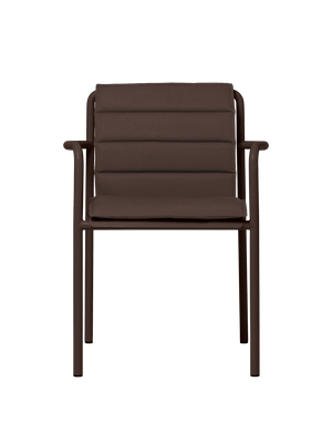 ferm LIVING Dapple Cushion – Dining Chair – Dark Chocolate