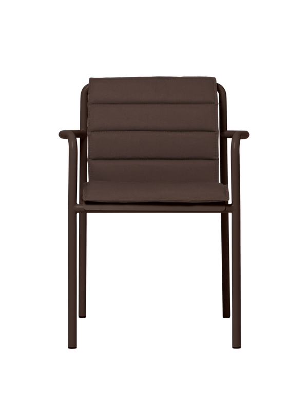ferm LIVING Dapple Cushion – Dining Chair – Dark Chocolate