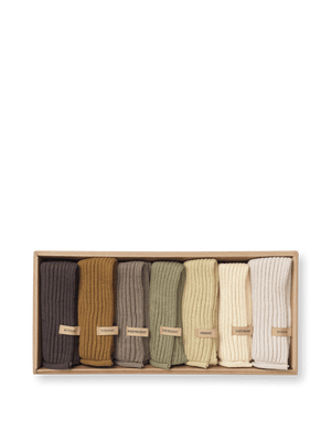 ferm LIVING Day Cloths – Set of 7 – Calm