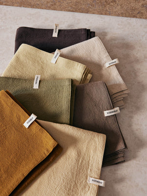 ferm LIVING Day Tea Towel – Set of 7 – Calm