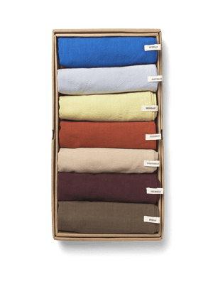 ferm LIVING Day Tea Towel – Set of 7 – Multi