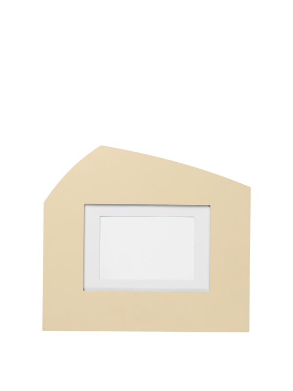 ferm LIVING Decoupe Storage Picture Frame A5 – Soft Beige