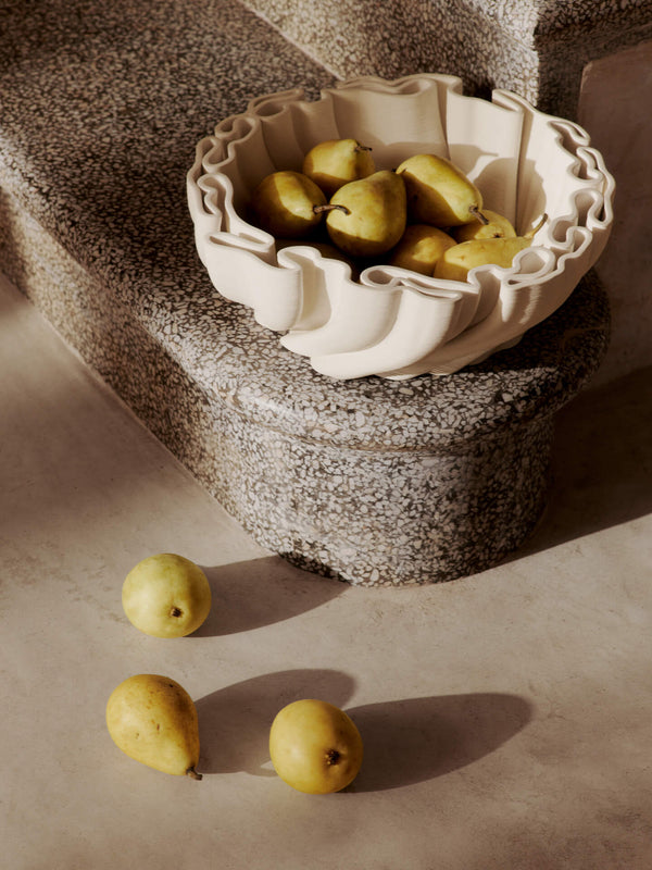 ferm LIVING Dedali Bowl – Off-white