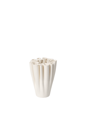 ferm LIVING Dedali Vase H11 cm – Off-white