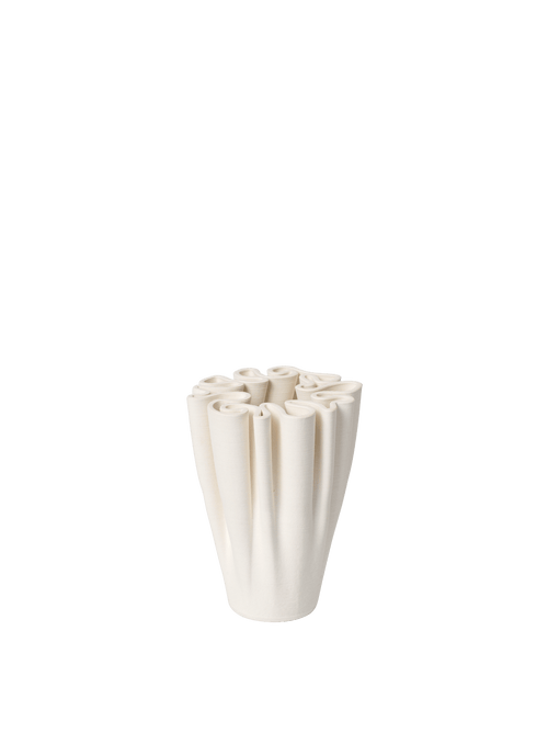 ferm LIVING Dedali Vase H11 cm – Off-white