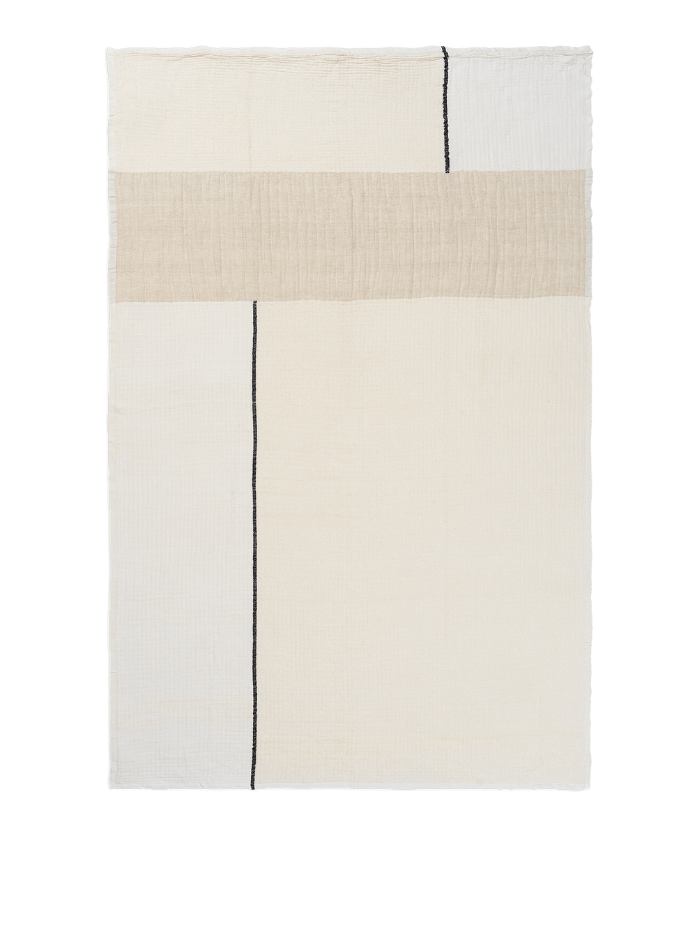 ferm LIVING Dela Throw – Natural / Off-white