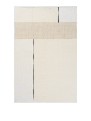 ferm LIVING Dela Throw – Natural / Off-white