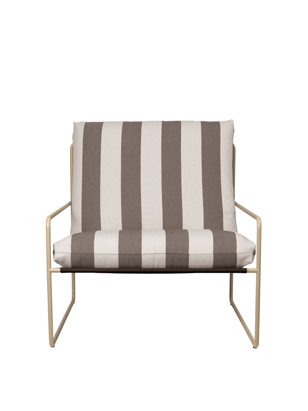 ferm LIVING Desert Cushion Cover Set – Stripe – Chocolate
