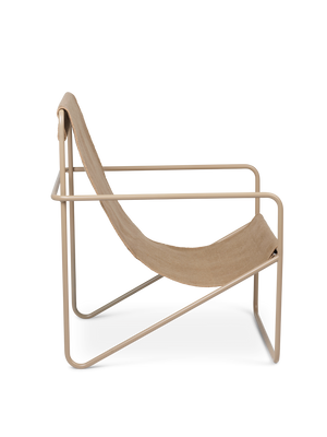 ferm LIVING Desert Lounge Chair – Cashmere / Sand