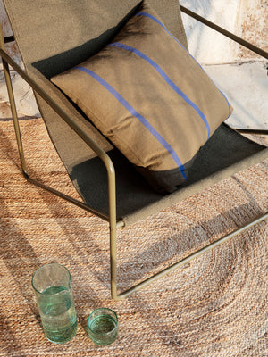 ferm LIVING Desert Lounge Chair – Olive / Olive