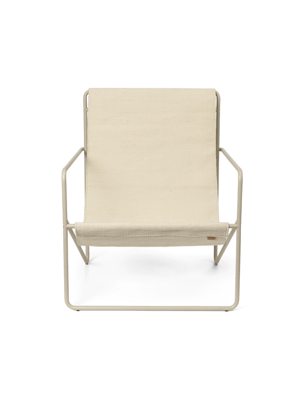 ferm LIVING Desert Lounge Chair – Cashmere / Cloud