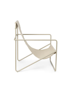 ferm LIVING Desert Lounge Chair – Cashmere / Cloud