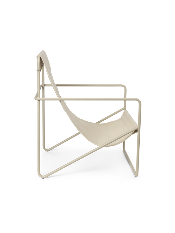 ferm LIVING Desert Lounge Chair – Cashmere / Cloud
