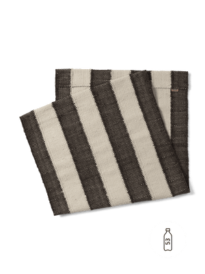 ferm LIVING Desert Lounge Seat – Off-White / Chocolate
