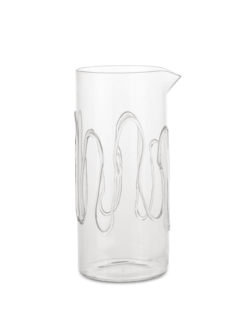 ferm LIVING Doodle Carafe – Clear