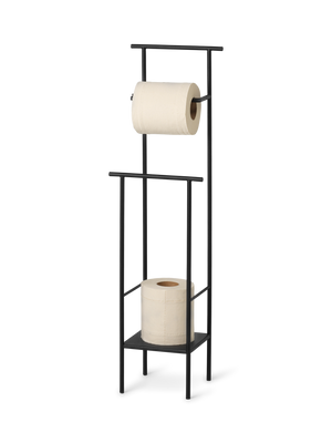 ferm LIVING Dora Toilet Paper Stand – Black