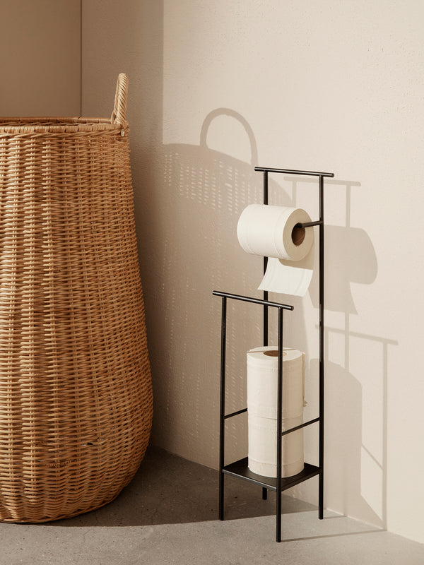 ferm LIVING Dora Toilet Paper Stand – Black