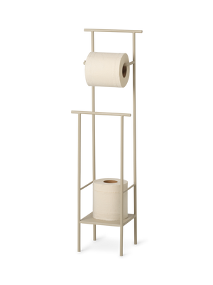 ferm LIVING Dora Toilet Paper Stand – Cashmere