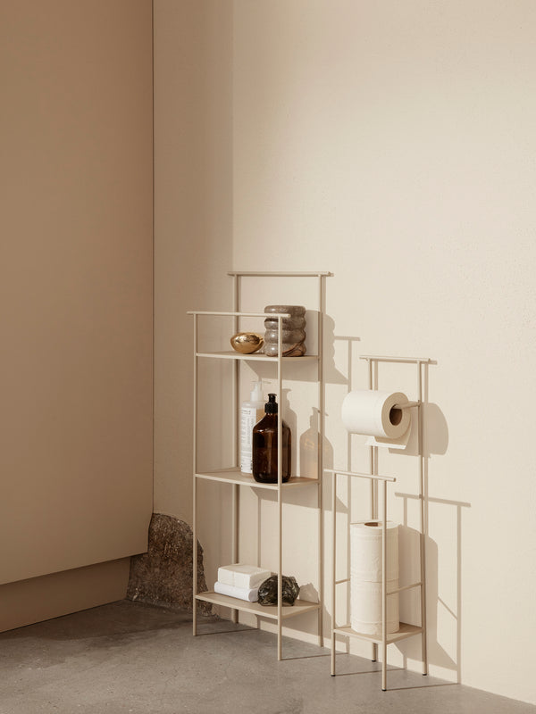 ferm LIVING Dora Toilet Paper Stand – Cashmere