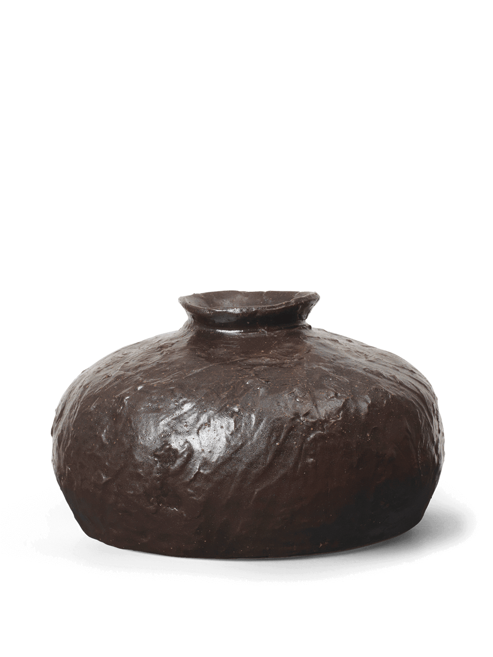 ferm LIVING Doro Vase H11 cm – Coffee