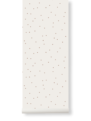 ferm LIVING Dot Wallpaper – Off-white
