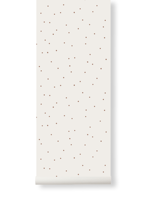 ferm LIVING Dot Wallpaper – Off-white