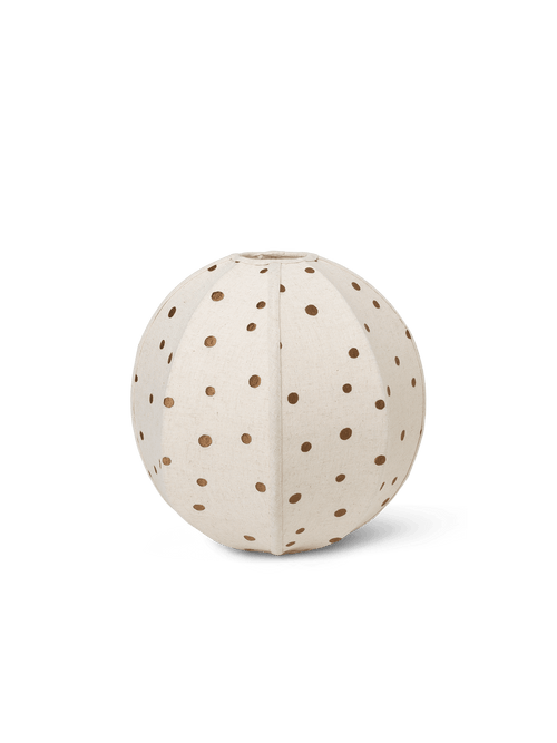 ferm LIVING Dots Textile Lampshade – Natural