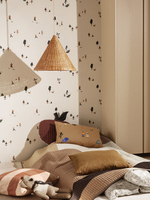 ferm LIVING Dou Lampshade Ø45 cm – Natural